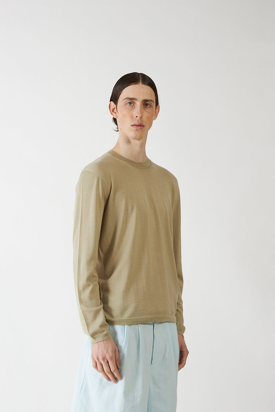 SAGE GREEN JEL SWEATER