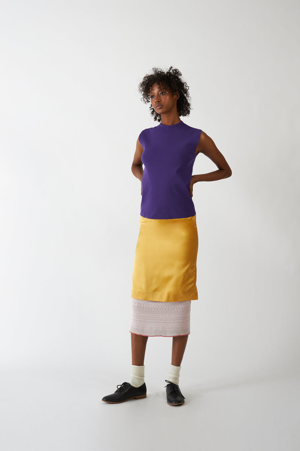PURPLE NERU TOP